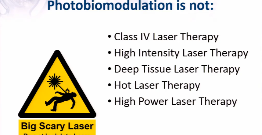 photobiomolation is not